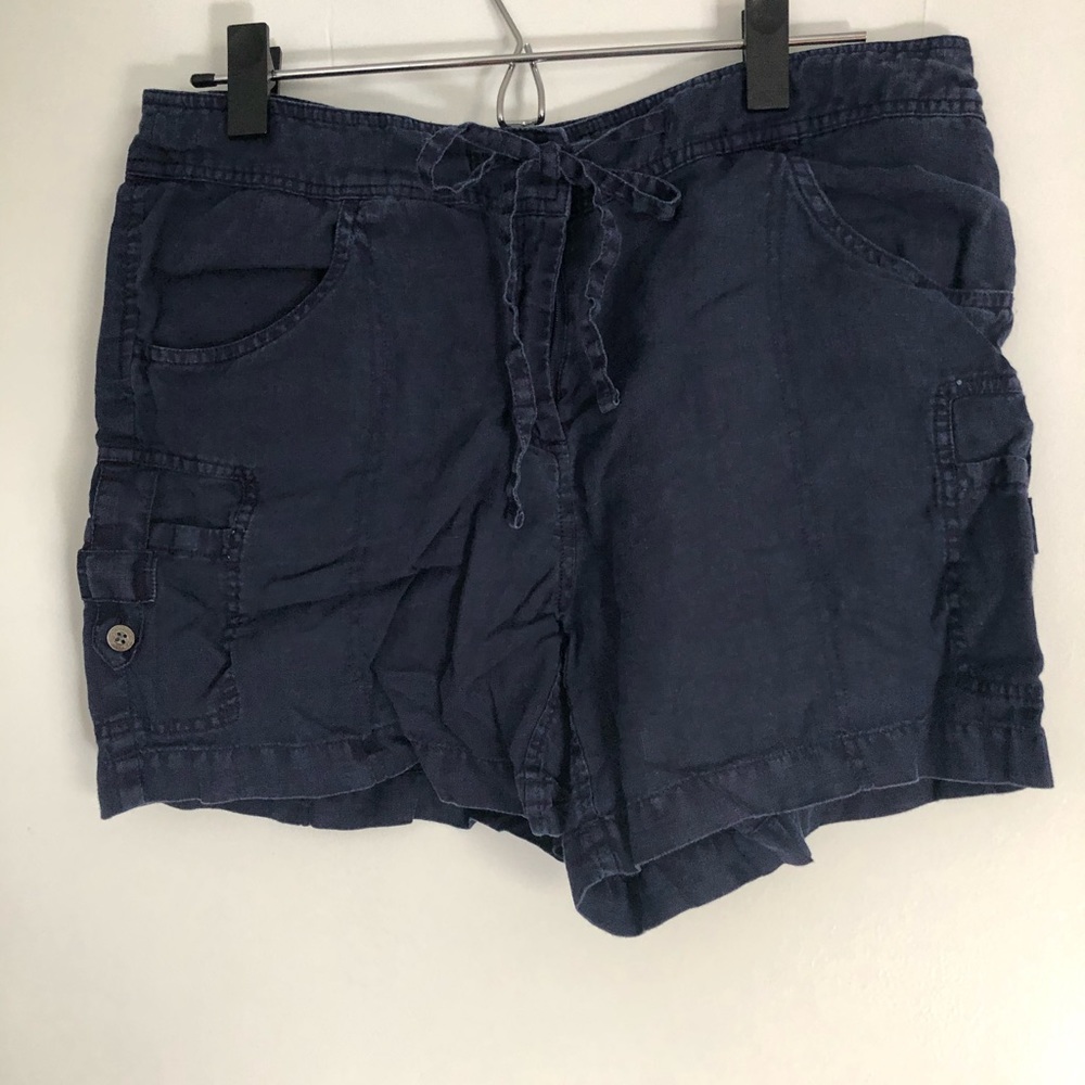 Navy Cargo Shorts by Tommy Bahama